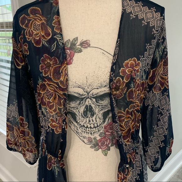 Boho Duster/ Kimono - Like NEW - Picture 8 of 13